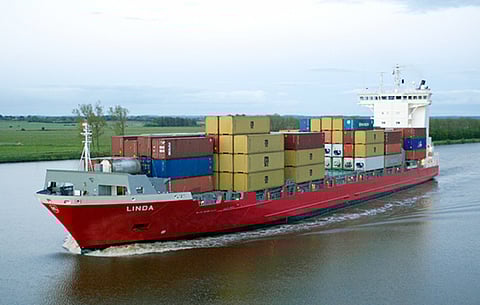 A Langh Ship container vessel (Photo: Langh Ship)