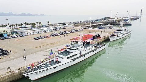 Patrol boat pair delivered to Zhuhai City Transportation Bureau