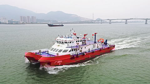 Construction completed on new response boat for Guangzhou Fire Department