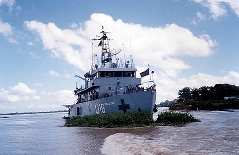 The Brazilian Navy hospital ship Oswaldo Cruz (Photo: Brazilian Navy)
