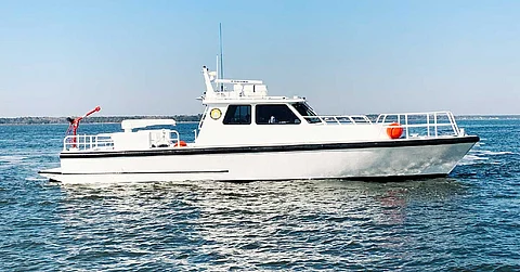 Patrol boat finds new use as research vessel for University of Southern Mississippi
