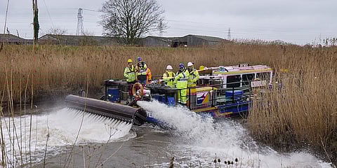 River Parrett flood control dredging kicks off