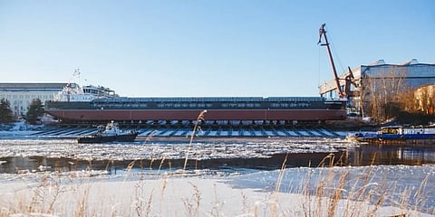 Alfa Group’s newest dry cargo ship floated out