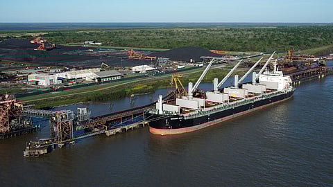 An Eagle Bulk vessel (Photo: Eagle Bulk Shipping)