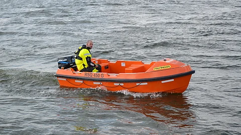 A Palfinger rescue boat (Photo: Palfinger)