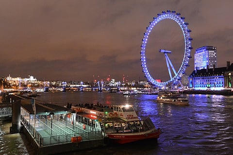 Ferries on the River Thames in London