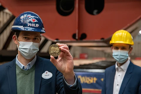 Keel laid for LNG-powered Disney Cruise Line ship