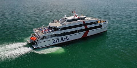 New catamaran ferry delivered to Ems