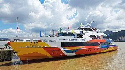 China Communications Construction’s newest ferry floated out