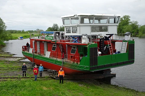New hydrogen-fueled tug floated out in Germany