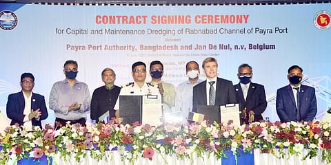 Jan De Nul secures dredging contract in Bangladesh