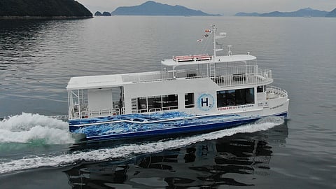 Japanese builder delivers world’s first hydrogen-fueled ferry