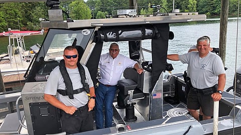 New patrol boat delivered to Lincoln County Sheriff’s Office, North Carolina