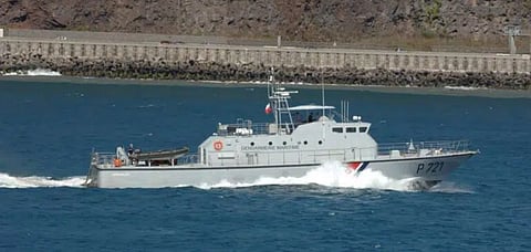 A National Gendarmerie patrol boat (Photo: French Ministry of Defence)