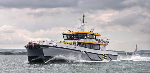 The HST Marine crewboat HST Ella (Photo: HST)