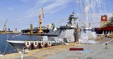 The future ROKS Pohang, the sixth Daegu-class frigate to be built for the South Korean Navy (Photo: DSME)