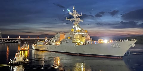 The Arleigh Burke-class destroyer USS Carl M. Levin (Photo: US Navy)