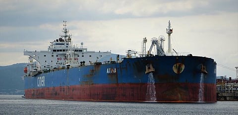 Atina in 2018 (Photo: MarineTraffic.com/Orfeas Tsatsos)