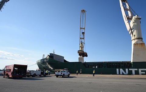 Portsmouth Marine Terminal (Photo: US Air Force/Senior Airman Delaney Gonzales)