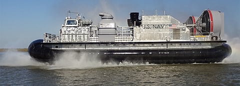 LCAC 103 during builder's sea trials (Photo: US Navy)