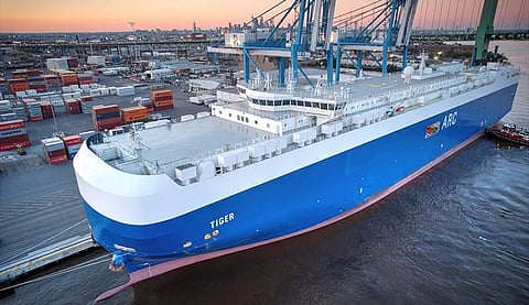 Tiger, later renamed ARC Commitment, in 2021 (Photo: MarineTraffic.com/Brian Kushner)