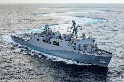 The US Navy San Antonio-class landing platform dock USS Fort Lauderdale (Photo: HII)