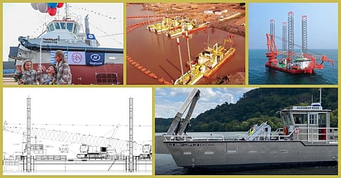 Marine Projects Vessel News Roundup | October 20 – US Army lock maintenance workboats, electric dredgers for Brazil and more