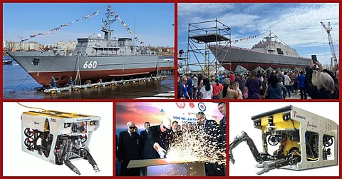 Maritime Security Vessel News Roundup | April 20 – US, Russian and Turkish surface warship construction plus naval ROVs