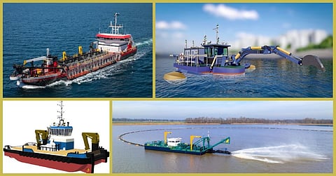 Marine Projects Vessel News Roundup | May 23 – Workboat deliveries to Netherlands and US plus a new Russian amphibious dredger design