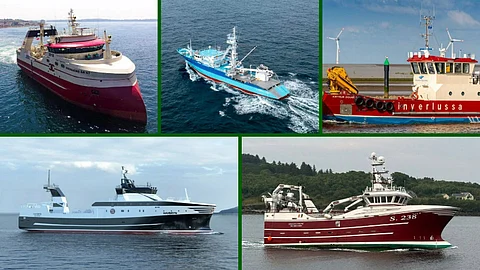 Fishing Vessel News Roundup | June 13 – UK hybrid aquaculture workboat, seiner delivery to Oman and more