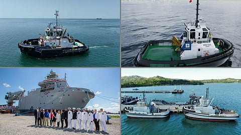 Tugs and Salvage Vessel News Roundup | June 18 – Harbour tugs for UK, Chinese and Greek owners plus naval support vessels for US and Philippines