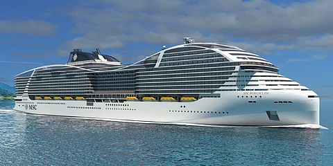Rendering of a World-class ship (Photo: MSC Cruises)