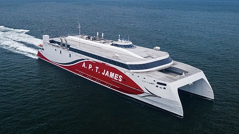 VESSEL REVIEW | A.P.T. James – Large-capacity fast ferry for Trinidad and Tobago operator