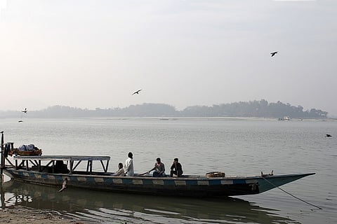 The Brahmaputra River