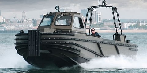 A British Army combat support boat (Photo: BAE Systems)
