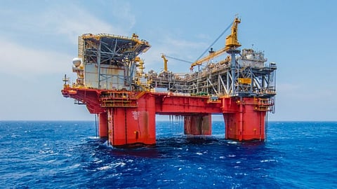 BP rig in the Gulf of Mexico