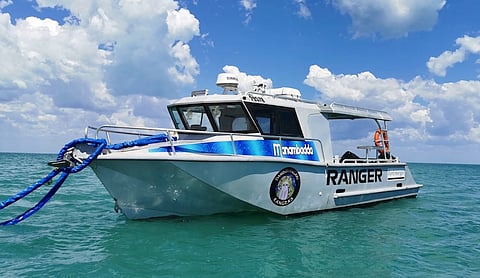 Dambi ranger/research vessel Manambadda refit complete