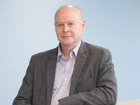 Dr John Rogers, member of the academic board of the Sustainable Aquaculture Innovation Centre (Photo: University of Stirling)