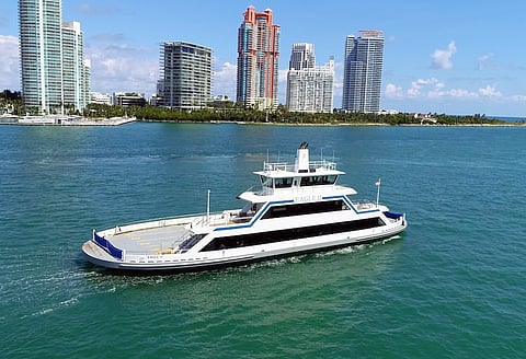 VESSEL REVIEW | Eagle II – Sleek new double-ended Ro-Pax ferry for luxury resort island in Florida