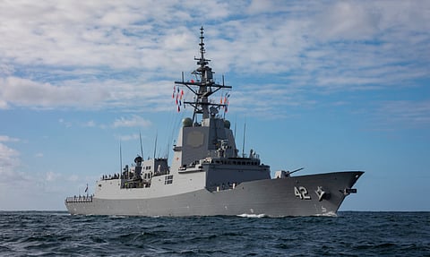 The Royal Australian Navy Hobart-class air warfare destroyer HMAS Sydney (Photo: Royal Australian Navy)