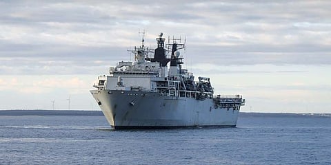 HMS Albion (Photo: Royal Navy)