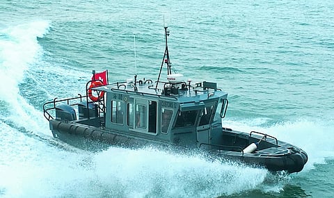Hong Kong Customs inshore patrol RHIB. Photo: Hong Kong Customs and Excise