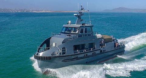 VESSEL REVIEW | Inkanyamba – Compact transport and training support workboat for South Africa’s special forces