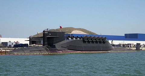Jin-class (Type 094) ballistic missile submarine. Photo: US Navy