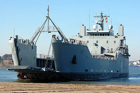 INS Nahshon is of a similar design to the General Frank S. Besson-class logistics support vessels used by the US Army (Photo: US Navy/Photographer’s Mate 2nd Class Daniel J. McLain)