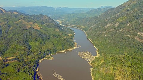 The portion of the Mekong River in Luang Prabang, Laos (Photo: Mekong River Commission)