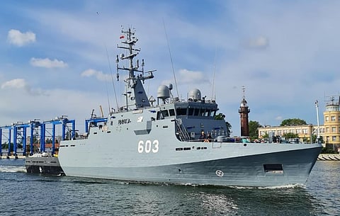 ORP Mewa (Photo: MarineTraffic.com/Piotr Jaglinski)
