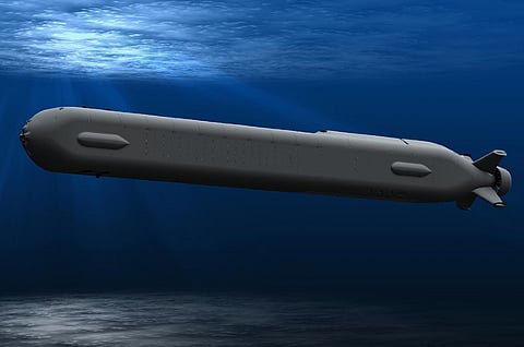 Rendering of an Orca unmanned undersea vehicle (Photo: Boeing Defense)