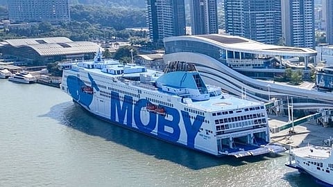Moby's Ro-Pax ferry Moby Fantasy