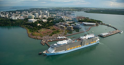 Photo: Darwin Port Operations official Facebook page
